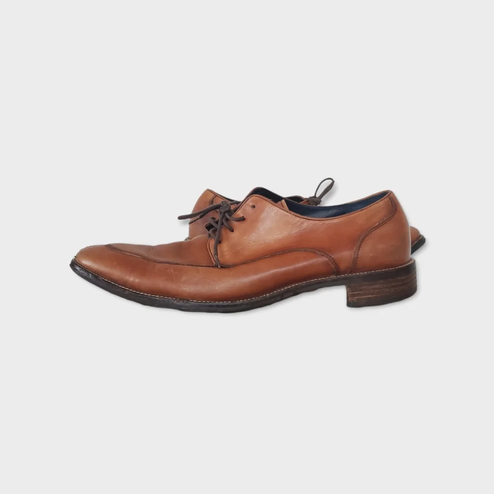 Cole Haan Mens 12M Grand OS Leather Lenox Hill Split Toe Oxfords - Picture 4 of 15
